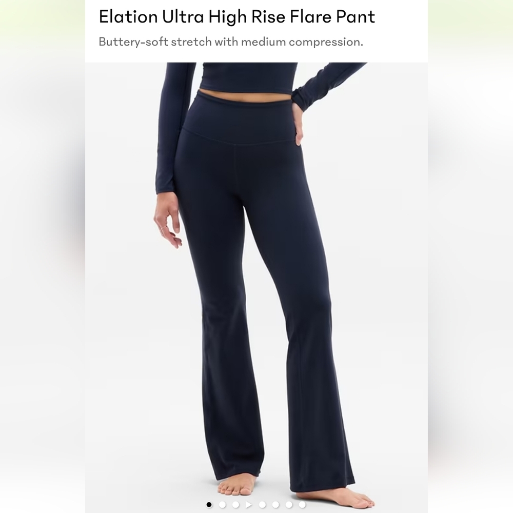 Athleta NWT Elation Ultra High Rise Flare Leg Pant